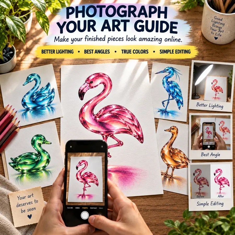 Bonus 3: Photograph Your Art Guide